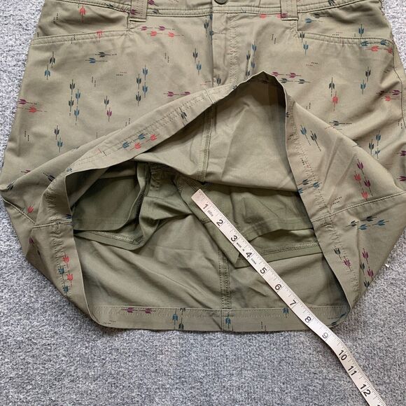 Eddie Bauer Skort Womens 8 Ivy Green Adventurer 2.0 Sport Flexion Inner Shorts - Picture 4 of 12